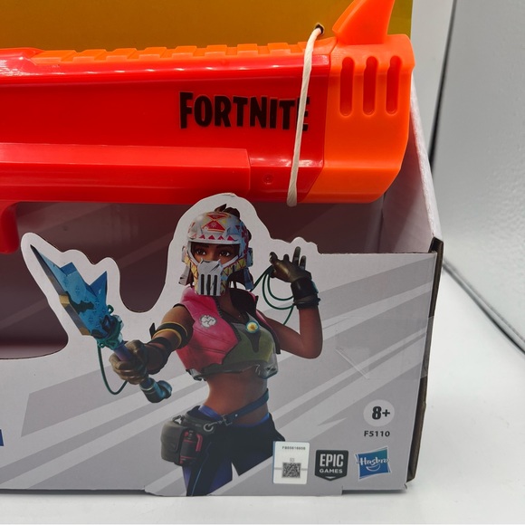 Fortnite HC Nerf Gun Supersoaker Water Gun Pistol Orange Hasbro 2021 NIB - Picture 4 of 10